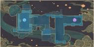 Map 1 in Theater Mechanicus event (Image via Genshin Impact)